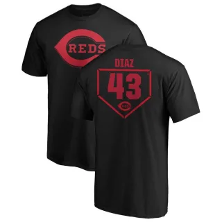 Youth Cincinnati Reds Alexis Diaz Black RBI T-Shirt